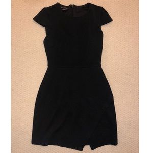 Bebe Dress Bodycon Black with Small Slit